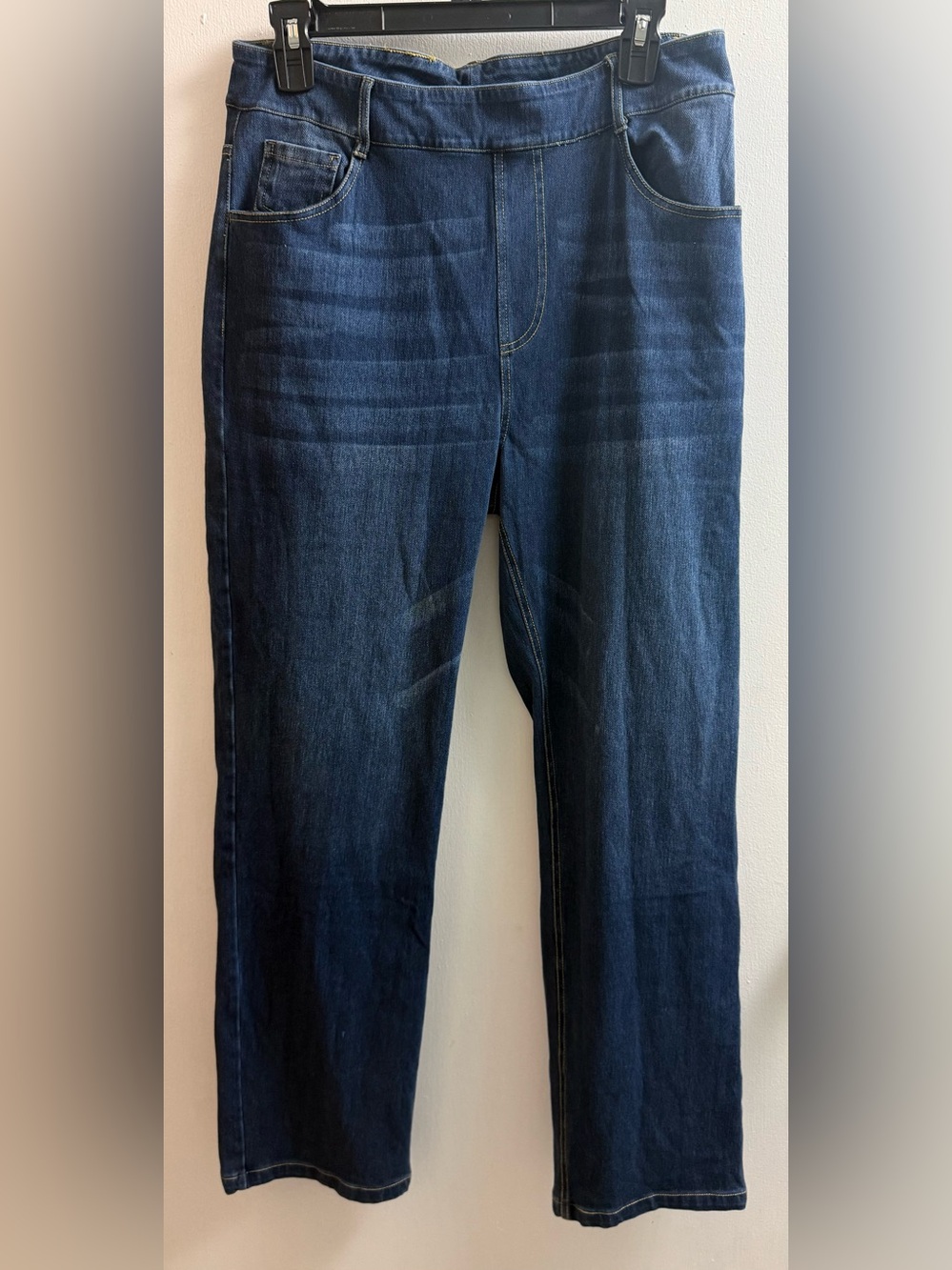 HALARA Straight Leg Dark Indigo Jeans